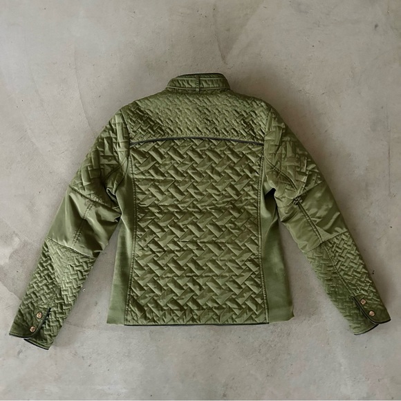 Quilted cropped jacket - Picture 3 of 7